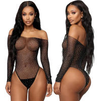 Body de peluche Sexy para mujer, lencería erótica de cuero con cuello en V, corsés de vendaje cruzado de talla grande, disfraces Porno, ropa interior sin espalda - details 25