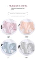 Bragas menstruales a prueba de fugas para mujer, ropa interior fisiológica, cómodas, de algodón, transpirables, impermeables, nuevas - details 10