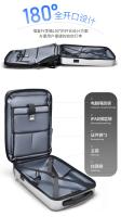 Mochila impermeable para ordenador portátil de 15,6 pulgadas para hombre, paquete de juegos de carcasa dura expandible TSA, antirrobo, carga USB, bolsas de viaje de negocios - details 8