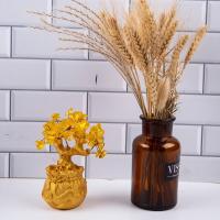 Árboles de riqueza de la suerte de cristal Natural, Mini Árbol de la suerte amarillo creativo, bonsái, árbol del dinero, decoración del hogar - details 0