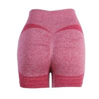 Pantalones cortos de Yoga transpirables para mujer, ropa deportiva de cintura alta, mallas elásticas sin costuras para Fitness, verano - details 11