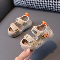 Sandalias anti-retroceso Baotou, zapatos de playa antideslizantes de suela blanda para niños marea - details 17