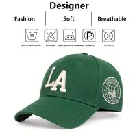 Gorras de béisbol bordadas con letras Unisex, sombreros casuales ajustables para exteriores, protector solar, primav - details 1