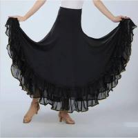 Vestido Flamenco para Mujer Estilo Clásico de Baile Gitano, Oscilantes Faldas, Toro, Salón de Baile, Actuación - details 2