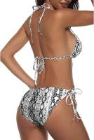 Traje de baño de vacaciones casual de bikini de tres puntos dividido para mujer profesional - details 54