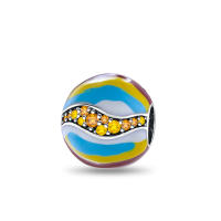 Cuentas de circón con globos coloridos y creativos de Plata de Ley 925 compatibles con pulsera Original Pandora, abalorios, regalo de joyería para mujer - details 0