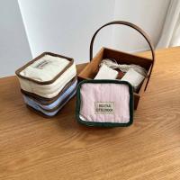 Bolsa de cosméticos portátil de Color contrastante, billetera con cremallera, monedero de Color sólido, bolsa de almacenamiento de pañuelos sanitarios suave y ligera - details 22