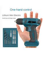 Taladro de pistola pequeño de mano recargable de litio, destornillador eléctrico multifuncional para el hogar, 8V - details 0