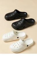 Zapatillas de playa para mujer, calzado para jardín al aire libre de verano para hombre, sandalias ligeras de EVA, chanclas suaves e informales antideslizantes - details 1