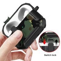 Funda de bloqueo seguro con interruptor automático para AirPods Pro2 Pro 2 2ª generación, cubierta USB C para AirPods 3, 3, 2, 1 Pro, fundas para auriculares - details 5