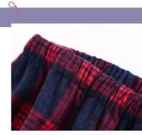 Trajes de casa para hombre, pantalones de manga larga, trajes para Otoño e Invierno, Pijamas para hombre, pijamas de franela con diseño a cuadros para hombre - details 22