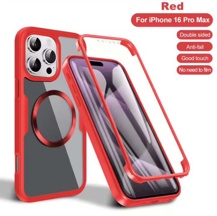 Funda Magnética con Succión, Protección 360° para iPhone 16 Pro Max - 1