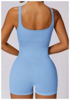 Seamless One-piece Yoga Clothing High-intensity Sweat Wicking Threaded Elastic Sports Tight Fitness One-piece Clothing Female - details 25