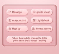 Aparatos eléctricos para la papada, Calefacción EMS, Instrumento de Belleza de microcorriente, Aparato de adelgazamiento facial con luz - details 7