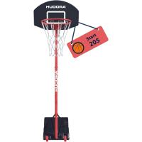Baloncesto 205 - Ajustable en altura de 165-205 cm - Canasta de baloncesto móvil con soporte para niños y adolescentes - Canasta de baloncesto para exteriores con ruedas - details 0