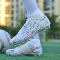 Botas de fútbol profesionales para niños, zapatos de fútbol al aire libre, zapatos de entrenamiento para niños, top 2024 - details 6