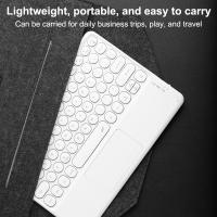 Teclado inalámbrico Compatible con Bluetooth para IOS, Android, tableta Windows, iPad Air Pro, teclado inalámbrico recargable de 10 pulgadas - details 7