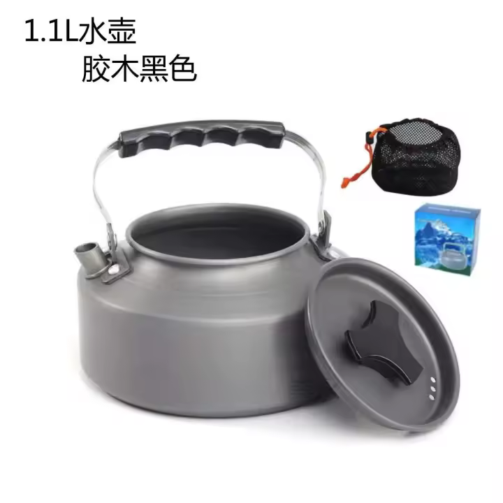 Hervidor grande de aleación multifuncional para acampar al aire libre 1.1L 1.6L 2L - 1
