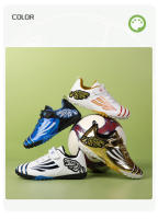 Nuevos zapatos de fútbol dorados a la moda para niños, zapatos de fútbol antideslizantes cómodos, zapatillas deportivas para niños, zapatillas deportivas para niños - details 4