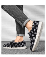 Zapatos de tela para hombre, calzado informal de mezclilla, novedad - details 8