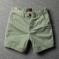 Moda de Verano para Hombres Pantalones Cortos Casuales de Algodón Fresco Estampado Camuflaje - details 5