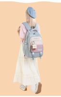 Mochila Escolar Kawaii OKKID Multiple Bolsillos para Primaria y Secundaria - details 0