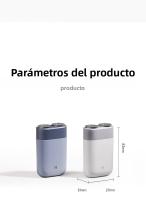 Mini Afeitadora Portátil Cero Positiva y Negativa Nuevo Modelo Regalo de Cumpleaños Perfecto para Novio - details 0