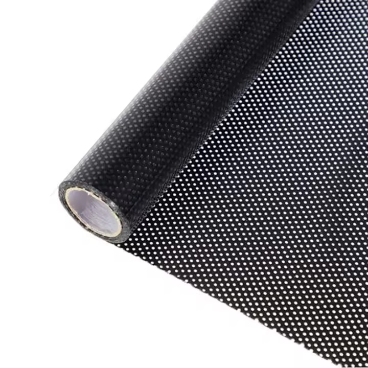 Parasol para dormitorio, autoadhesivo, privacidad, bloqueo solar, calcomanía de malla, película para ventana, pegatina de vidrio, pegatinas para ventana - 1