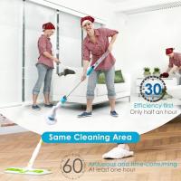 Fregadora Giratoria Eléctrica con 3 Cabezales de Cepillo Reemplazables, Mango de Extensión Ajustable para Baño, Cocina y Coche - details 7