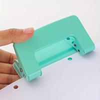 Perforadora de papel con Mango antideslizante para encuadernación, herramienta de 2 agujeros, 1 unidad - details 2