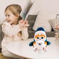 Mineup Gato Peluche, Juguete de Gato Tiburón, 20cm - details 9