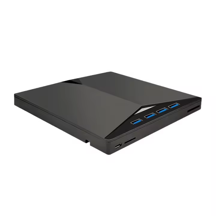 7 en 1 USB 3.0 Tipo-c externo DVD RW unidad óptica quemador lector reproductor unidad óptica externo PC portátil escritorio - 1