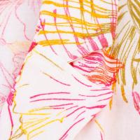 Falda plisada con estampado de moda para mujer, elegante vestido delgado de manga corta con cuello en V, regalo - details 6