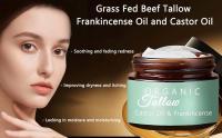 beef tallow with castor oil and frankincense