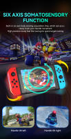 Joy Pad Joycons Gamepad para Nintendo Switch Joystick Bluetooth controlador de juego inalámbrico Joystick con consolas de videojuegos Trubo - details 7
