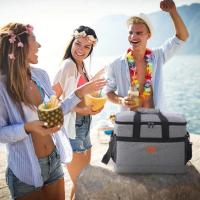 Bolsa de Refrigeración Suave de 32L con Forro Duro Bolsa Grande Aislada para Picnic, Camping, Barbacoa, Actividades al Aire Libre Impermeable, Aislada - details 1