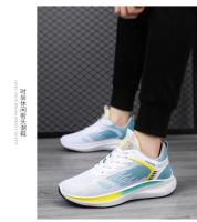 Zapatos de hombre primavera nuevos zapatos de malla zapatos deportivos tejidos con mosca de moda zapatos para correr al aire libre de moda versión coreana zapatos casuales transpirables - details 1