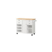 Mueble de Almacenamiento de Cocina Aparador de Comedor con 3 Puertas y 1 Compartimento Abierto - details 23