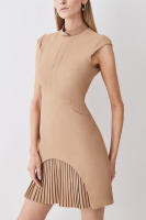 Elegante Vestido Sin Mangas con Cuello Redondo Vestido Ajustado con Flecos para Fiesta o Noche - details 7