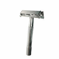 Afeitadora de Seguridad Clásica Doble Borde para Hombres Kit de Afeitado Reto para Barba y Cuello Cuchillo de Acero para Rostro y Cuerpo de Mujeres - details 1