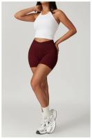 Pantalones cortos de Yoga sin costuras para mujer, ropa deportiva para Fitness, levantamiento de glúteos, gimnasio, correr - details 17