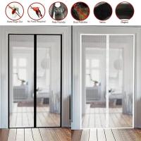 Cortinas antimosquitos para puertas, mosquitera magnética para puerta y ventana, malla de cierre automático para cocina y sala de estar - details 9