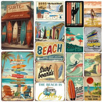 Carteles de hojalata de Metal, cartel de placa Retro Vintage para playa, Bar, Club, decoración del hogar, colgante de placa de pared - details 0