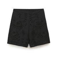 Conjunto Elegante de Verano para Mujer Pantalones Cortos de Cintura Alta, Top de Manga Corta, Traje Holgado con Borla, Novedad de Verano - details 8