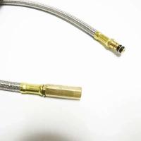 Adaptador de estufa para acampar al aire libre, 100cm, tubo de reparación telescópico, junta convertidora de horno dividido, adaptador de tanque de gas - details 5