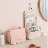 Bolso de mano de nailon para maquillaje, bolsa de almacenamiento impermeable de gran capacidad a prueba de polvo, bolsa colgante multifuncional, bolsa de viaje para niñas - details 14
