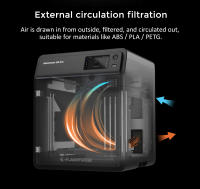 Impresora 3D inteligente de alta velocidad Flashforge Adventurer 5M Pro 600 mm/s Estructura Core XY Apagado automático Impresión suave y silenciosa - details 15