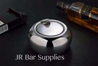 Cenicero, Cenicero de Acero Inoxidable con Tapa y Porta Cigarrillos, Sier - details 5
