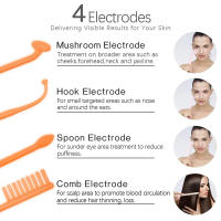Varilla Electrode de Alta Frecuencia Dispositivo de Belleza para El Cuidado de la Piel - details 8