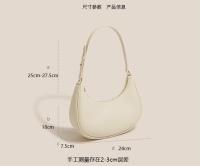Bolso de media luna para las axilas Bolso de hombro premium para mujer Bolso de temperamento - details 13